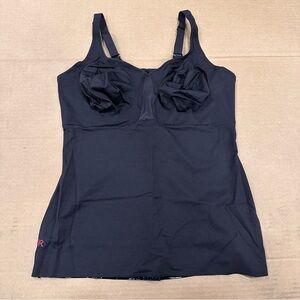 New Ruby Ribbon Everyday Shape Cami with Convertible Straps Black